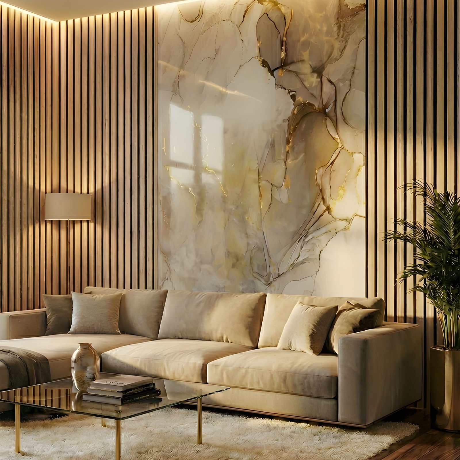 Transform Your Home with Premium UV Marble Sheets and WPC Louvers